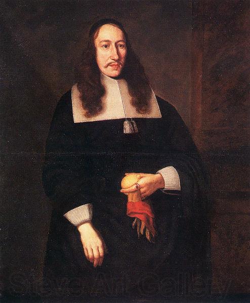 unknow artist Portrait in oil from the year 1664 by the german painter Franz Wulfhagen Spain oil painting art